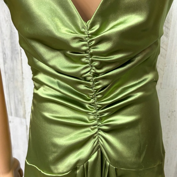 Jessica McClintock Vintage 90’s Satin Gown - Picture 8 of 12